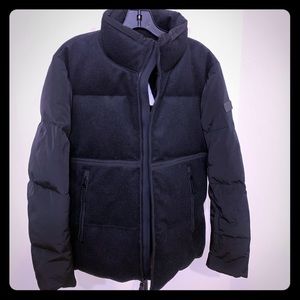 TUMI Men's Wool Down Blocked Puffer